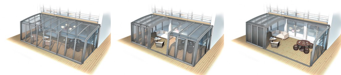Retractable Garden Rooms Drawing